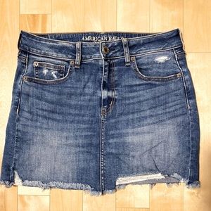 Cute Denim Mini Skirt